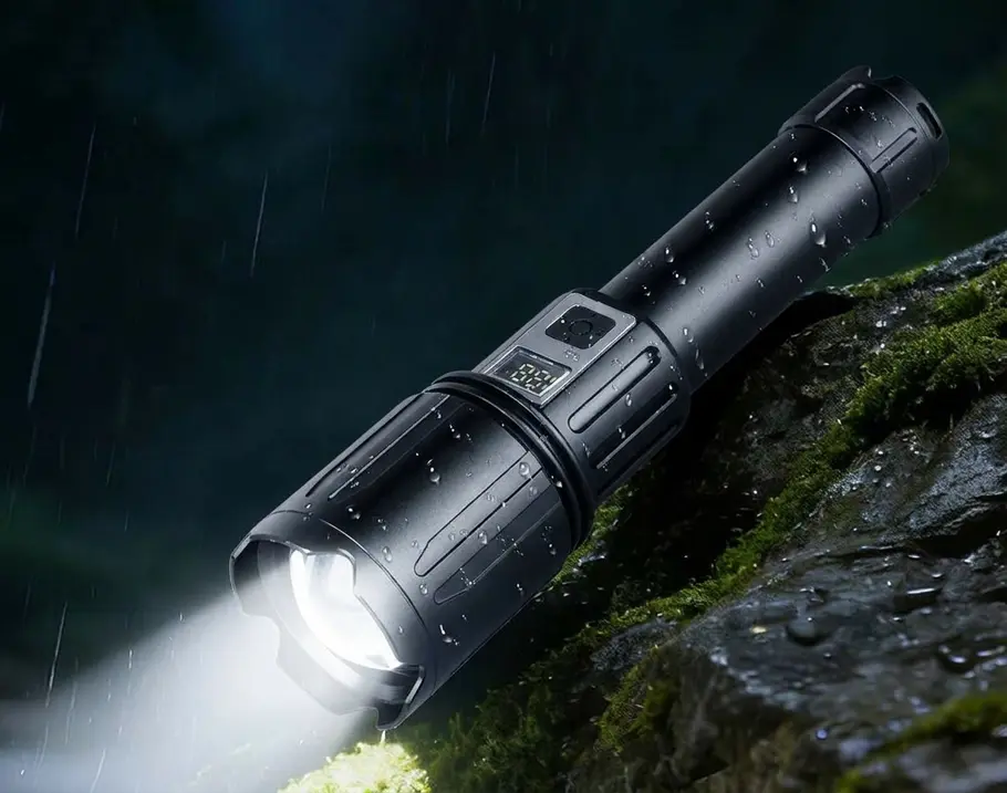Lampe de poche LED haute performance en alliage d'aluminium