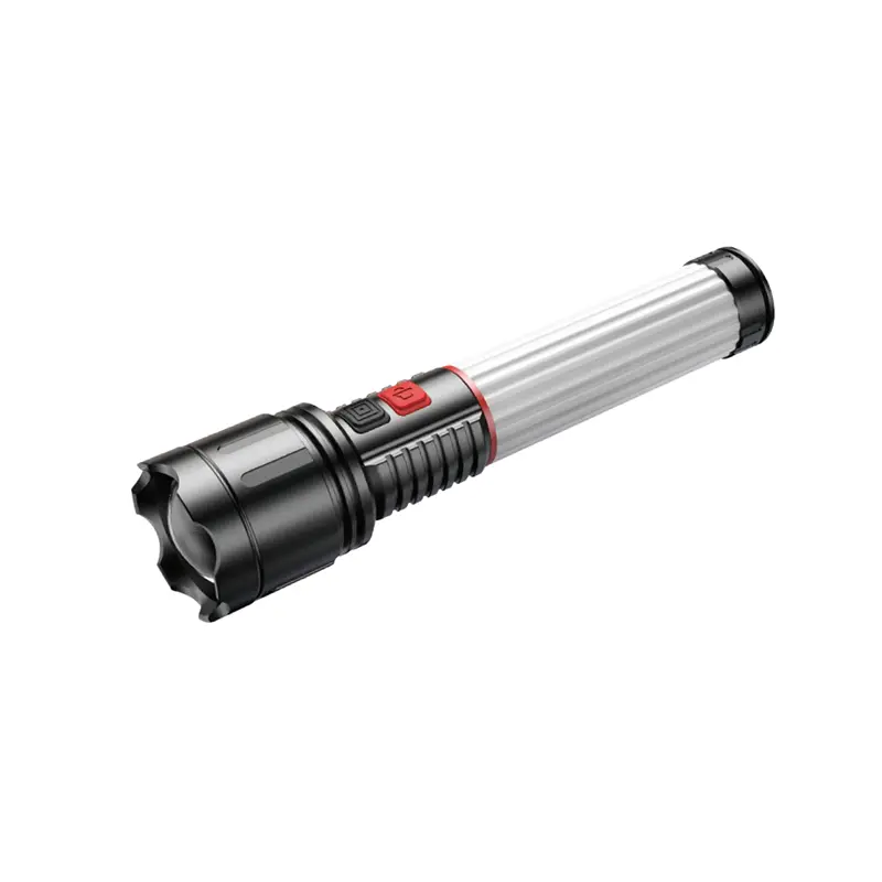 Lampe de poche de travail magnétique multifonction en alliage d'aluminium