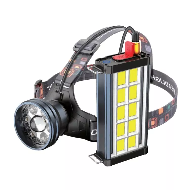 Lampe frontale LED amovible super lumineuse.