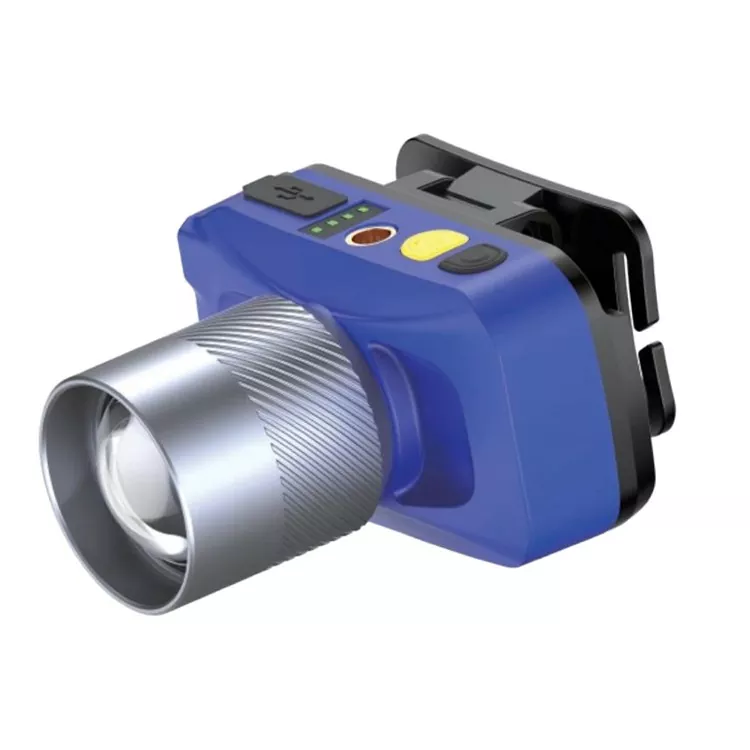 Lampe frontale laser blanche ultra lumineuse rechargeable et étanche