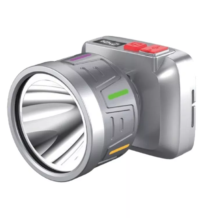 Lampe frontale LED laser blanche rechargeable haute luminosité